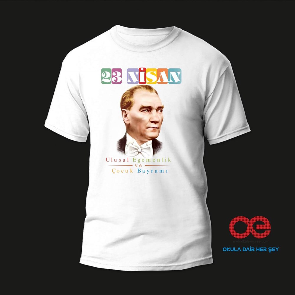 23 Nisan Baskılı Tişört
