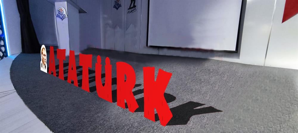 ATATÜRK AHŞAP MDF DEKOR