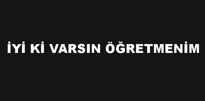 İYİ Kİ VARSIN ÖĞRETMENİM temalı ahşap dekor