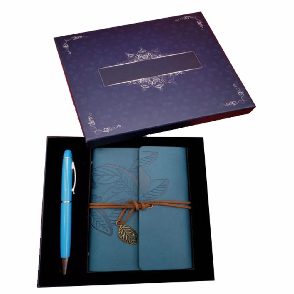 Kutulu Defter ve Kalem Kişiselleştirilebilir Hediyelik Set  0