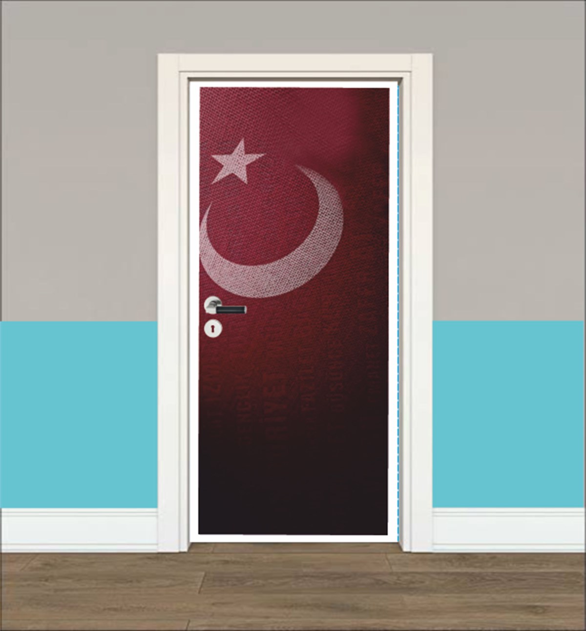 Bayrak 8 Kapı Giydirme