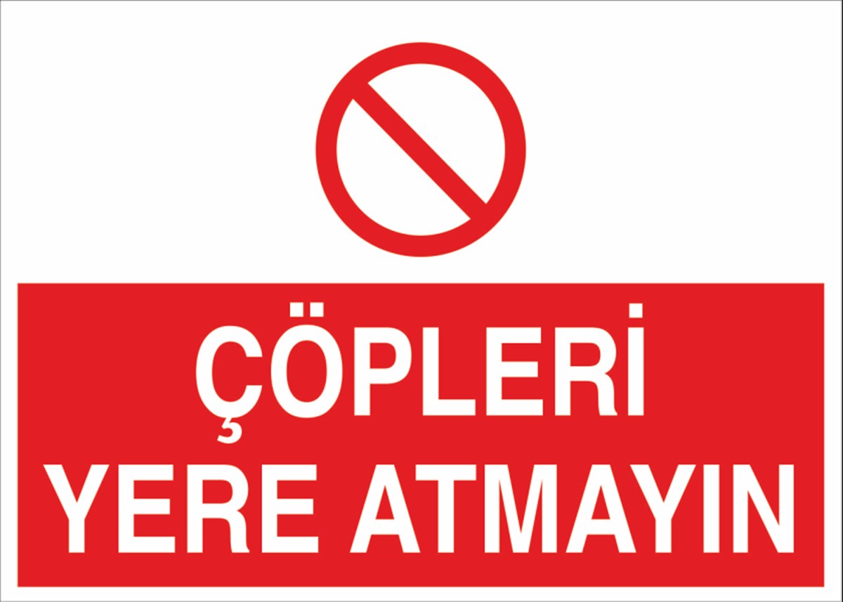 Çöpleri Yeri Atmayın