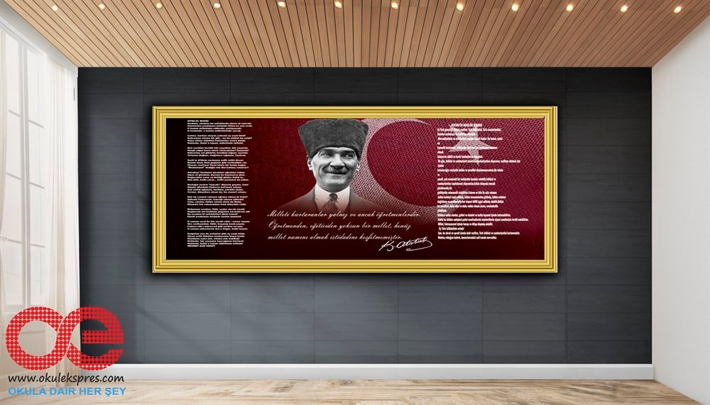 3'lü Set Atatürk - Gençliğe Hitabe - İstiklal Marşı