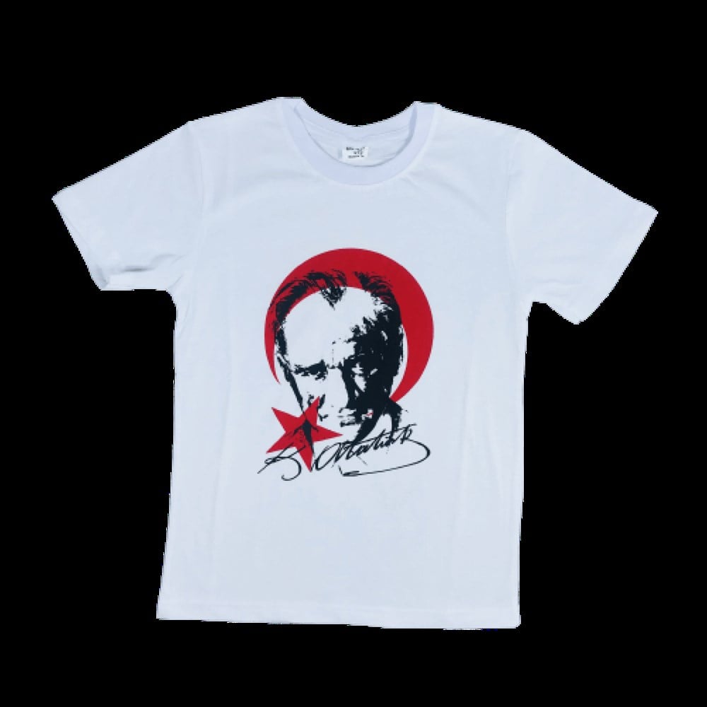 Atatürk Baskılı Tişört 5-8 Yaş