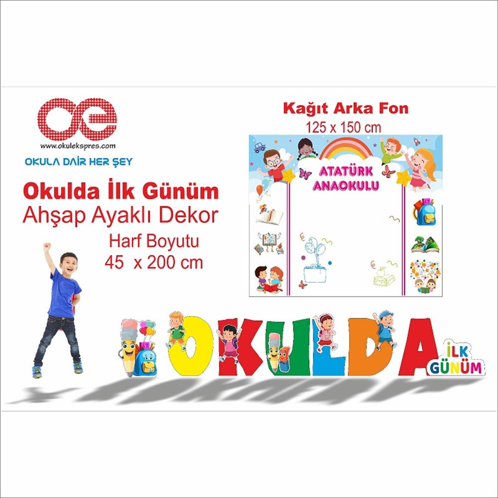 Okulda İlk Gün Temalı Set