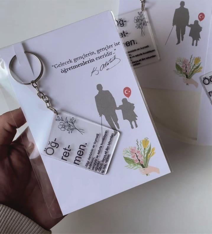 ÖĞRETMENLER GÜNÜ ANAHTARLIK