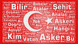 Okulekspres Bayrak Temalı Afiş Posteri