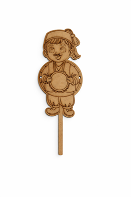 Okulekspres Özel Tasarım Ramazan Şenliği Sevimli Ramazan Davulcusu Ham Ahşap Öğrenci Okul Atolye Etkinlik Çocuk Aktivite Figürü