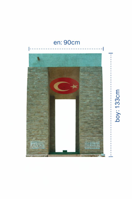 Okulekspres 2026 Çanakkale Şehitler Abidesi Anıtı Maket Dekor
