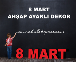 Okulekspres 2026 8 Mart Maket Dekor