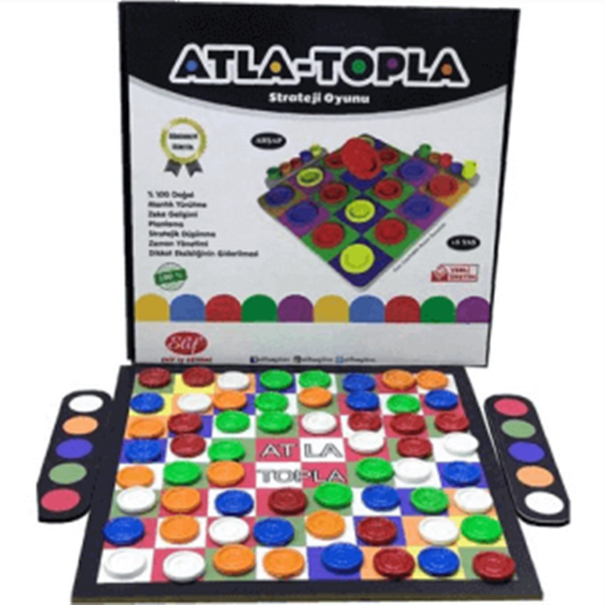 Atla Topla, Skippull, ZıpZıp, Zeka Mantık ve Strateji Oyunu