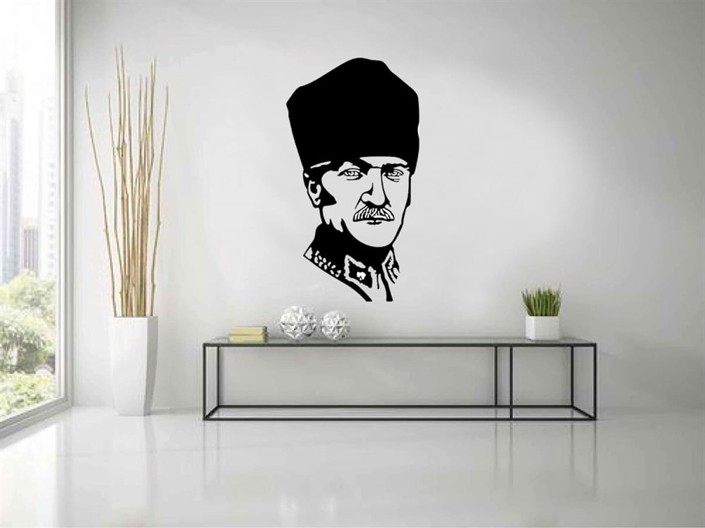 Lazer Kesim Mdf Atatürk Tablo