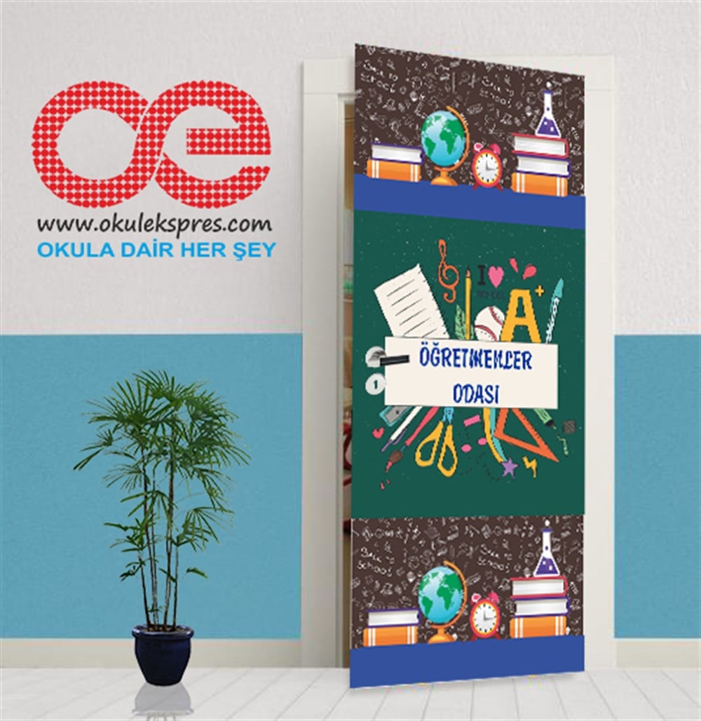 Öğretmenler Odası Kapı Giydirme