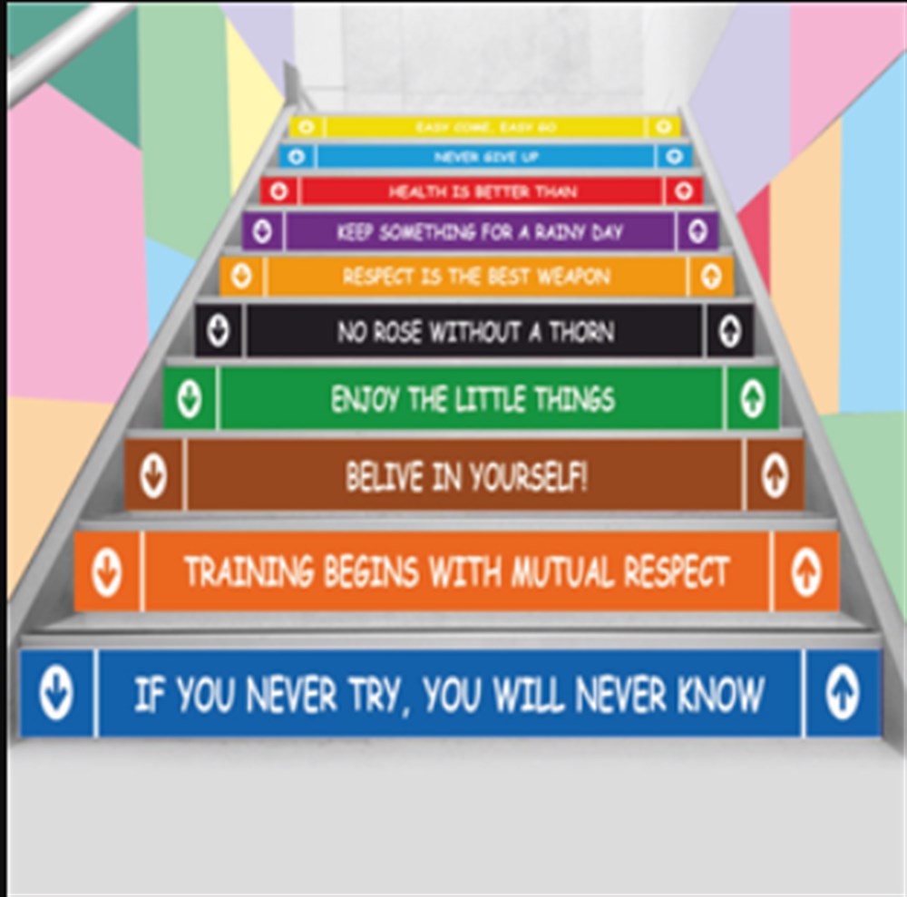 İngilizce Merdiven 1 Yazıları