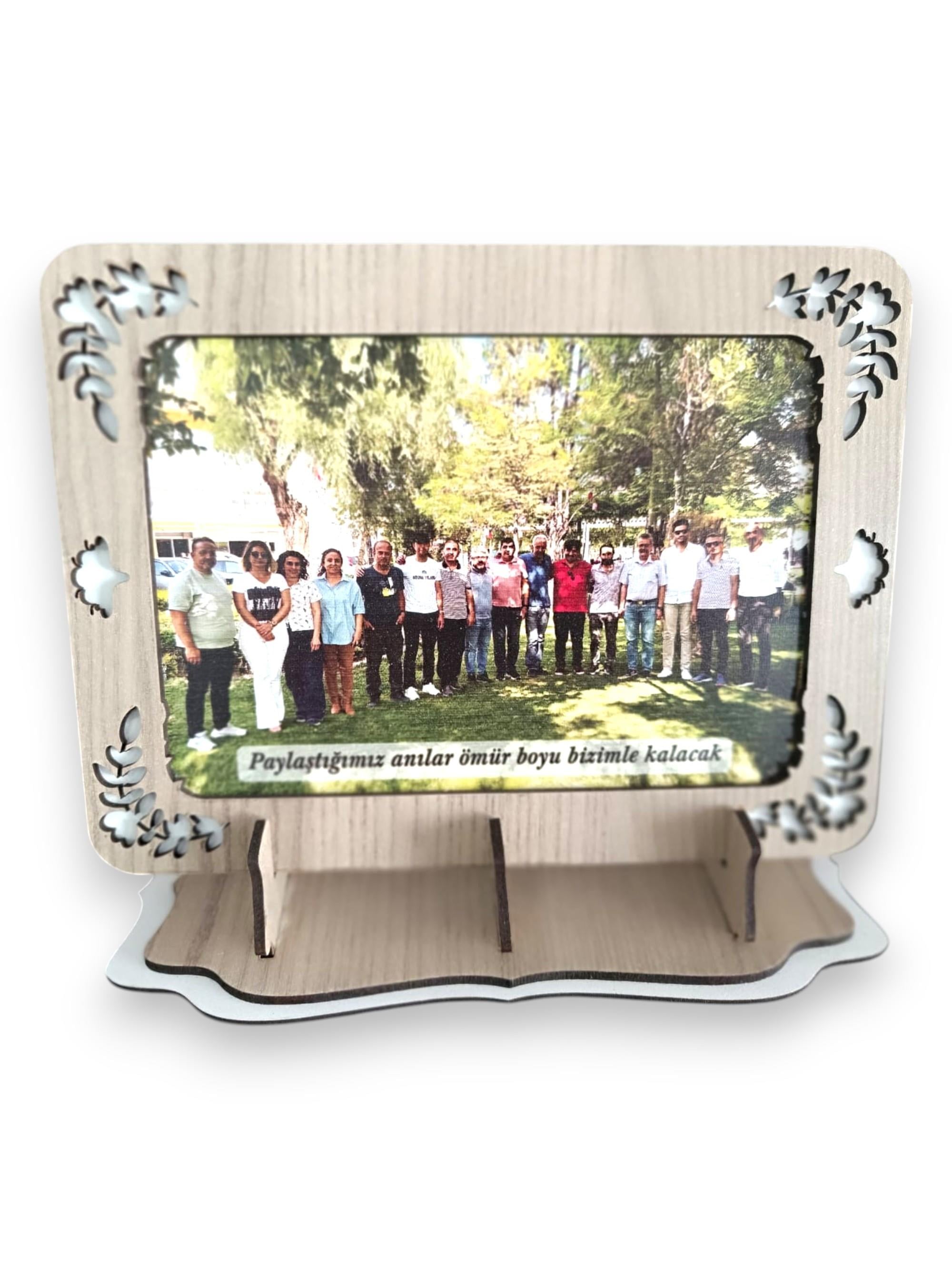 Okulekspres Özel Tasarım Hediyeli Hatıra  Fotoğraf Çerçeve  MDF Fotoğraf Çerçeve