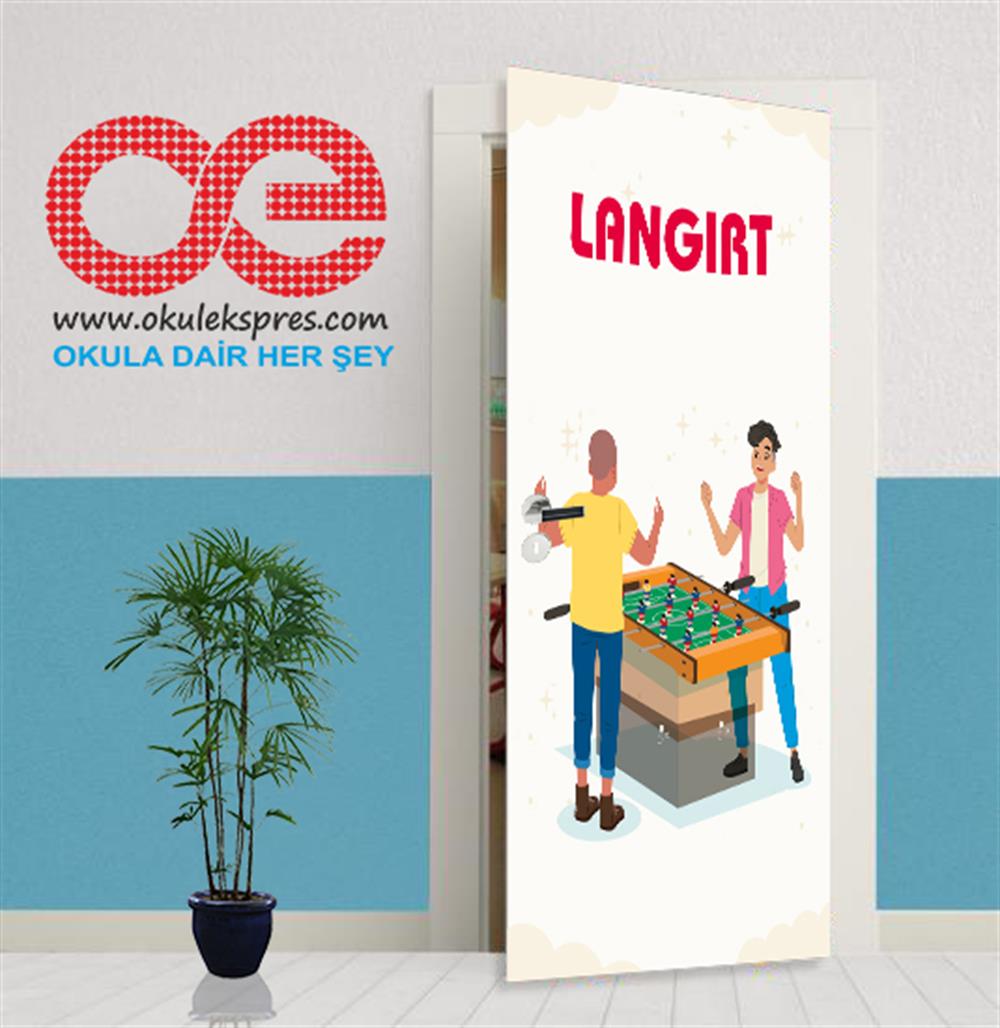 Zeka Oyunları Langırt Kapı Giydirme