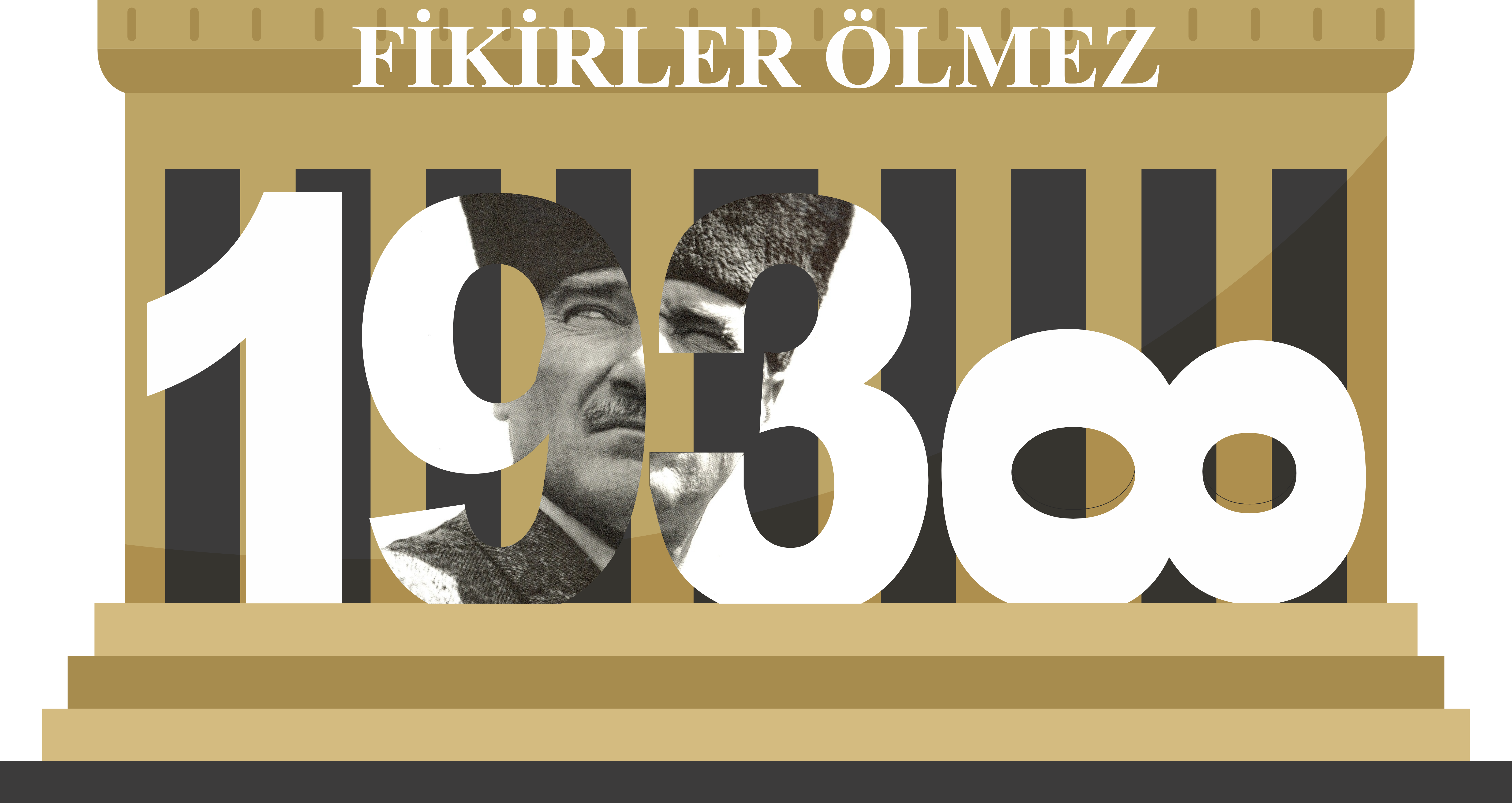 1938 Temalı Ahşap Maket Dekor