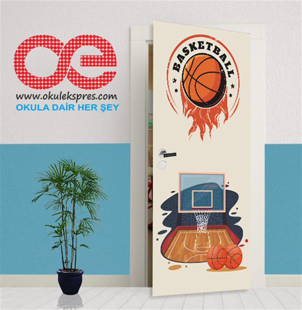 Zeka Oyunları Basketboll Kapı Giydirme