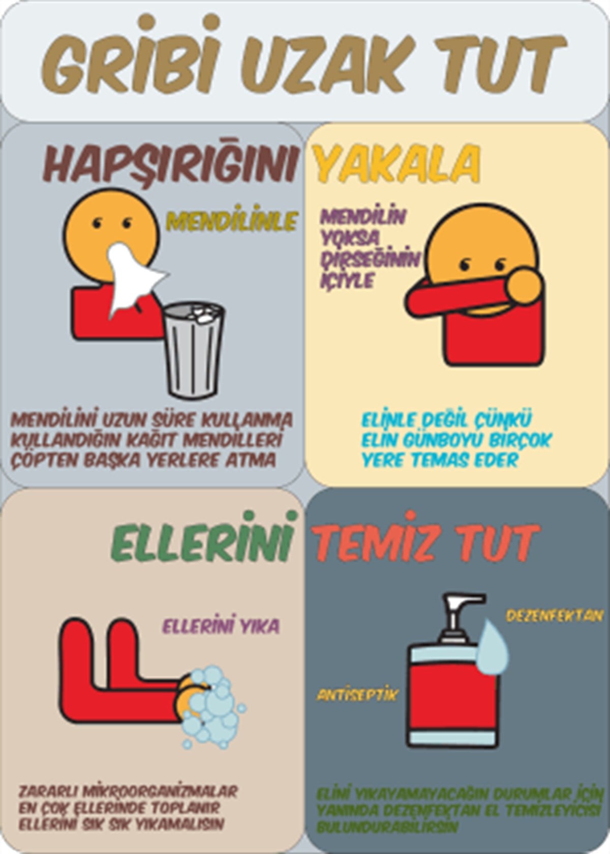 Gribi Uzak Tut Afişi