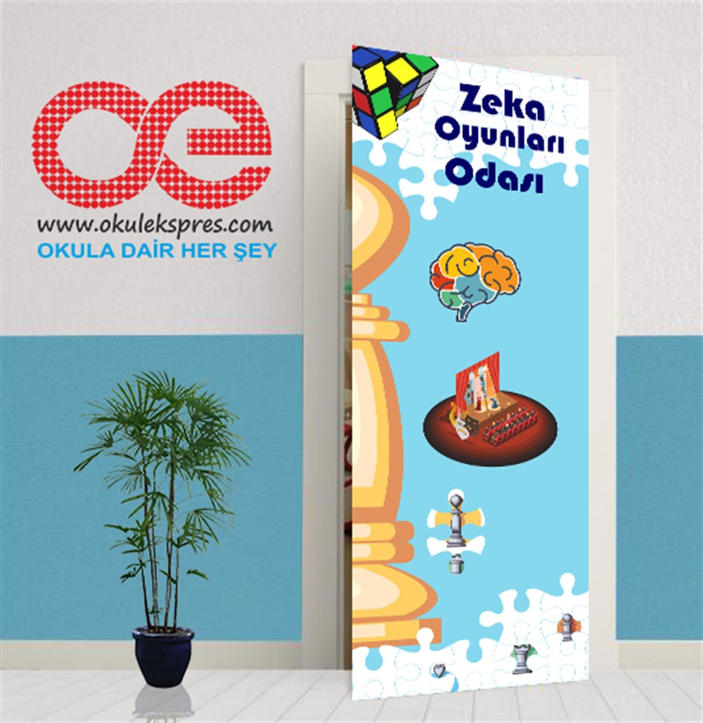 Zeka Oyunları-Anasınıf Kapı Giydirme