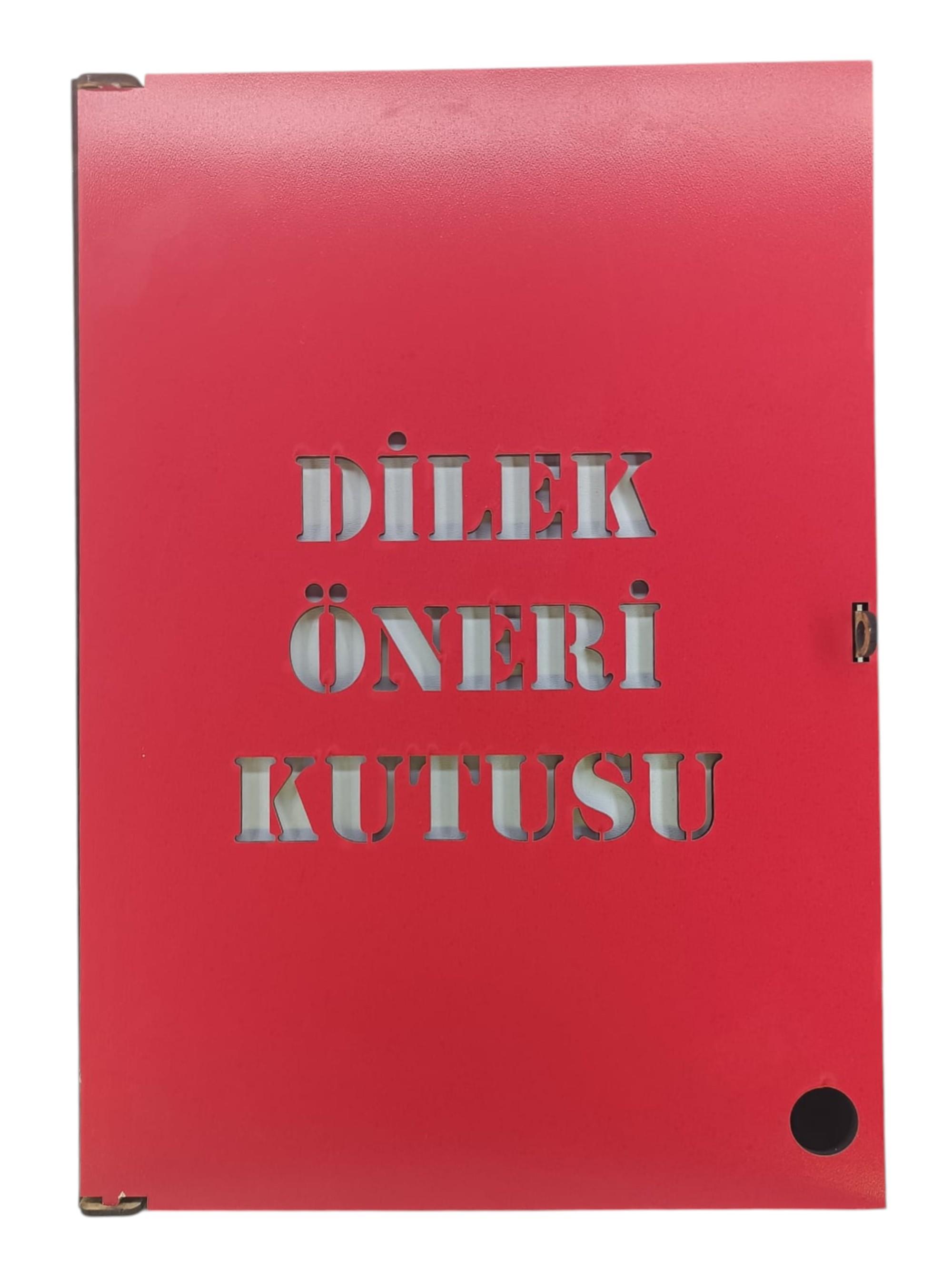 Okulekspres MDF Dilek ve Öneri Kutusu – Okul ve Kurumlar İçin Şık Tasarım