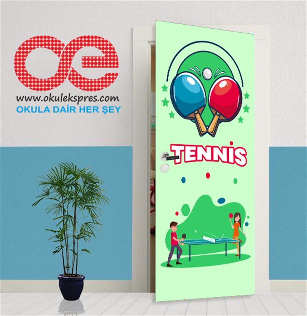 Zeka Oyunları Tennis Kapı Giydirme