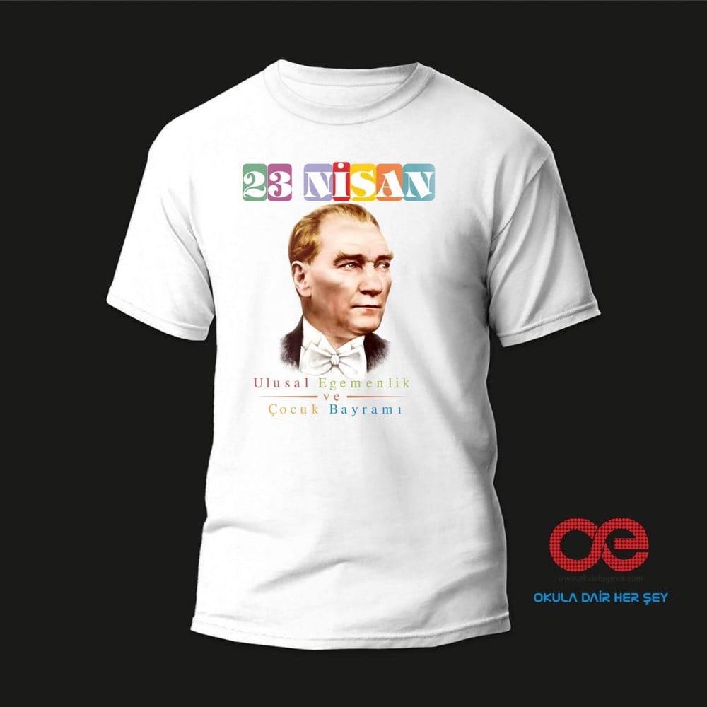 23 Nisan Baskılı Tişört
