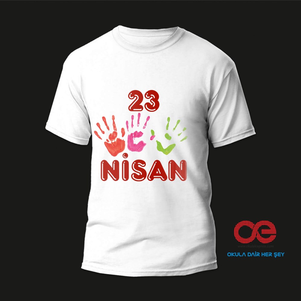 23 Nisan Baskılı Tişört