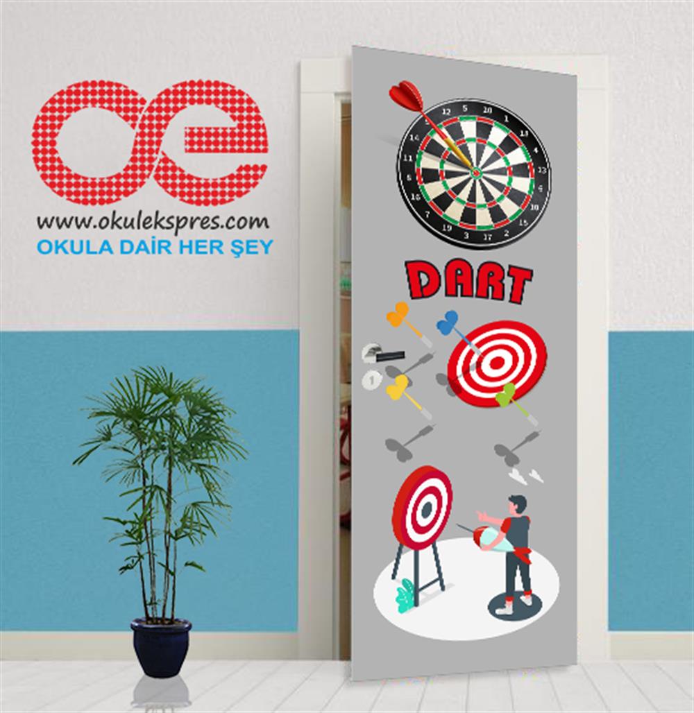 Zeka Oyunları Dart Kapı Giydirme