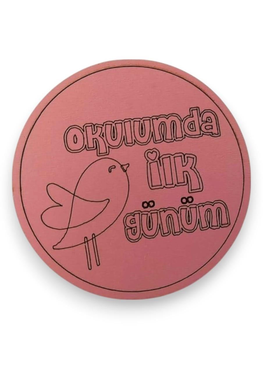 Kişiselleştirilebilir 3 mm Mdf Yaka İsimliği