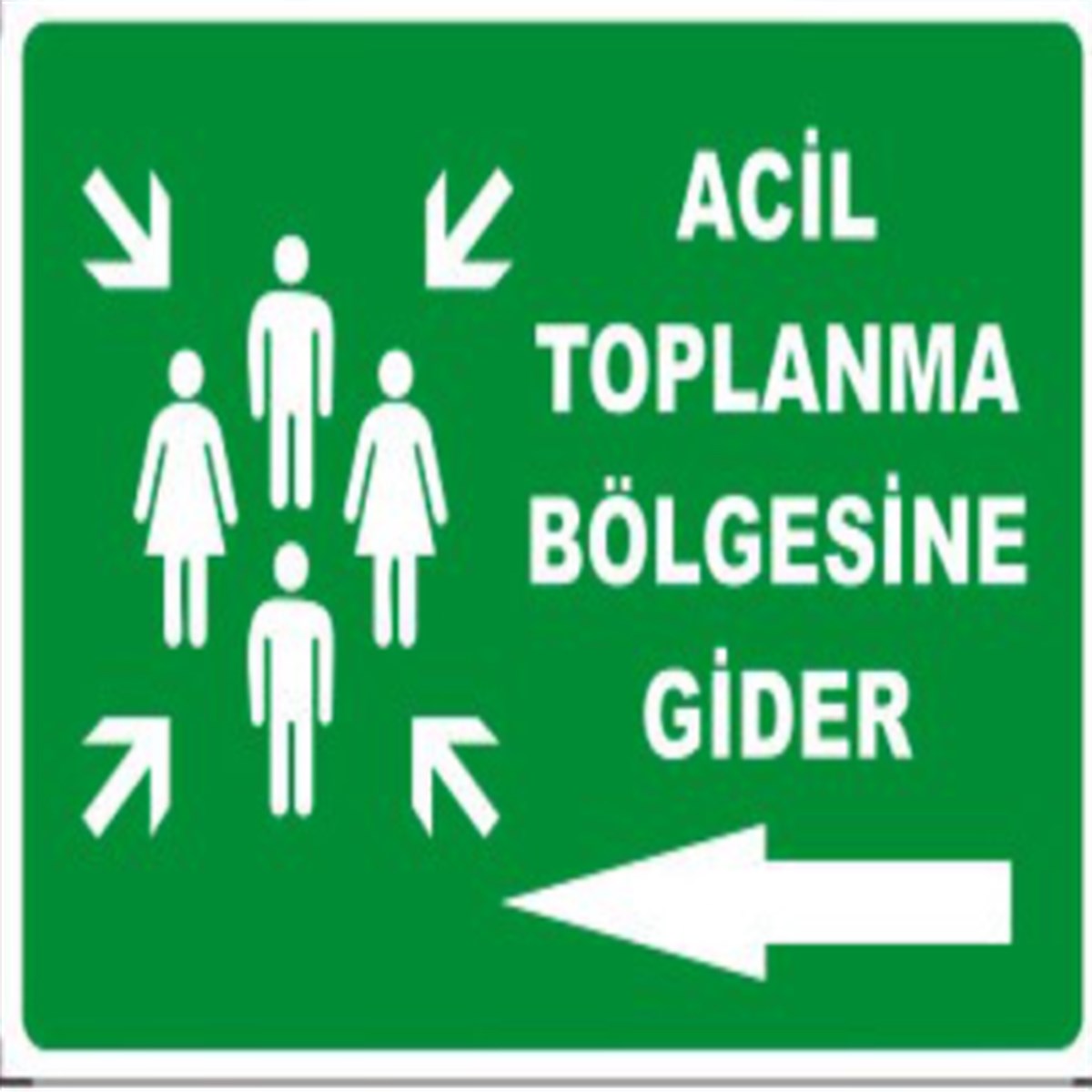 Acil Toplanma Bölgesine Gider-68