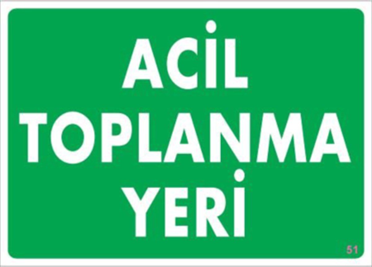 Acil Toplanma Yeri-51
