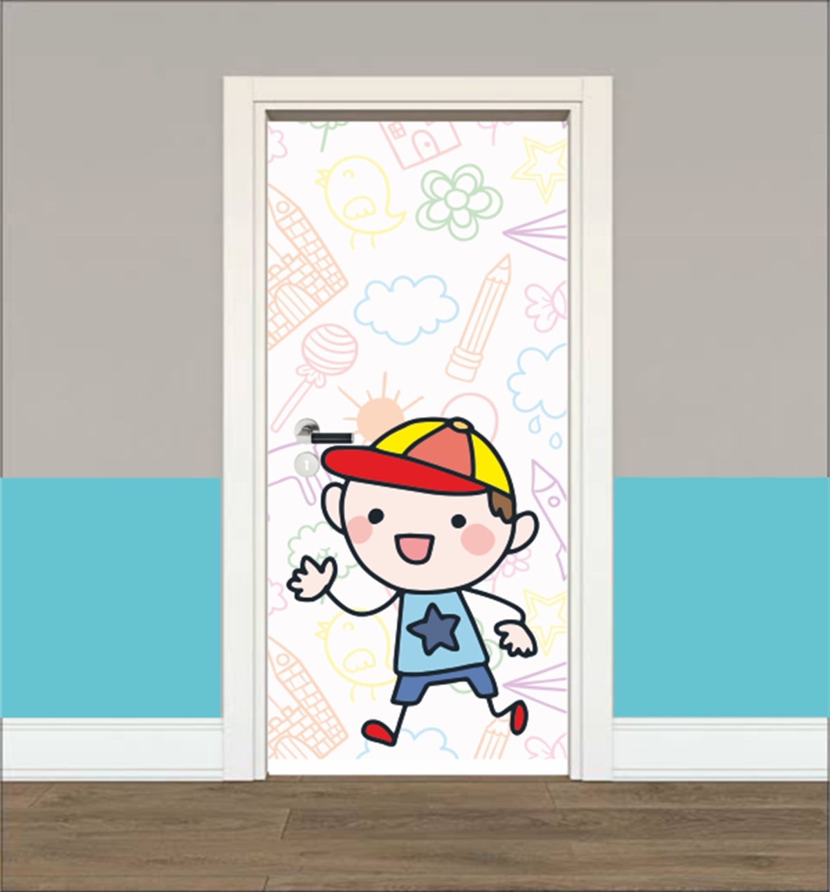 Anasınıfı Çocuk Kapı Giydirme 3