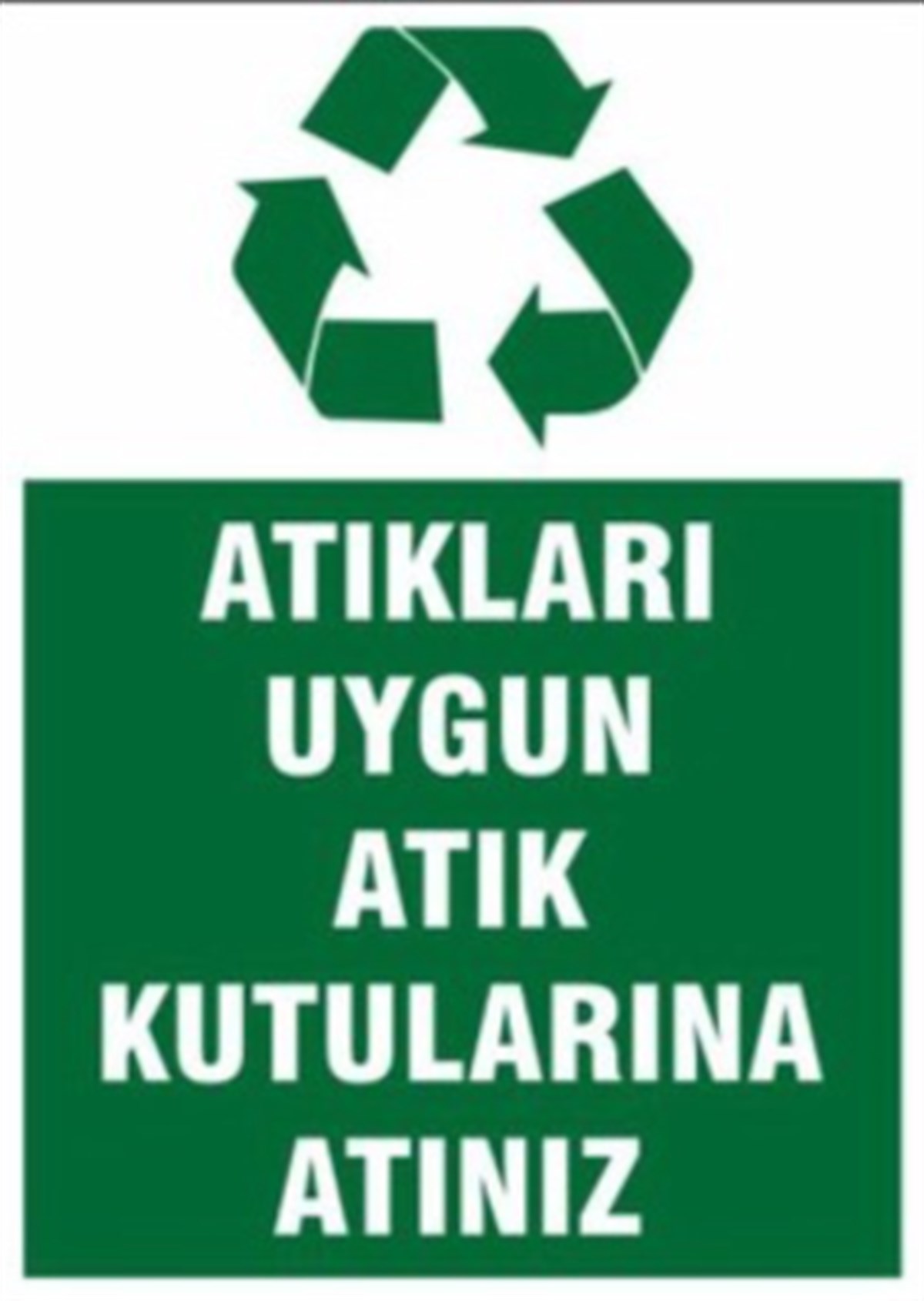 Atıkları Uygun Atık Kutusuna Atınız-1264