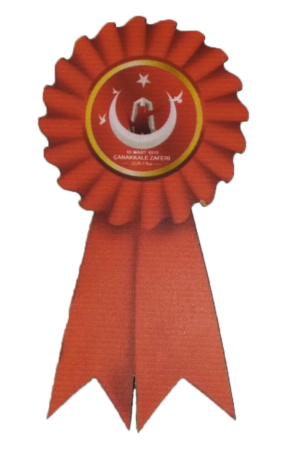 18 Mart Çanakkale Zaferi Temalı Mdf Kokart