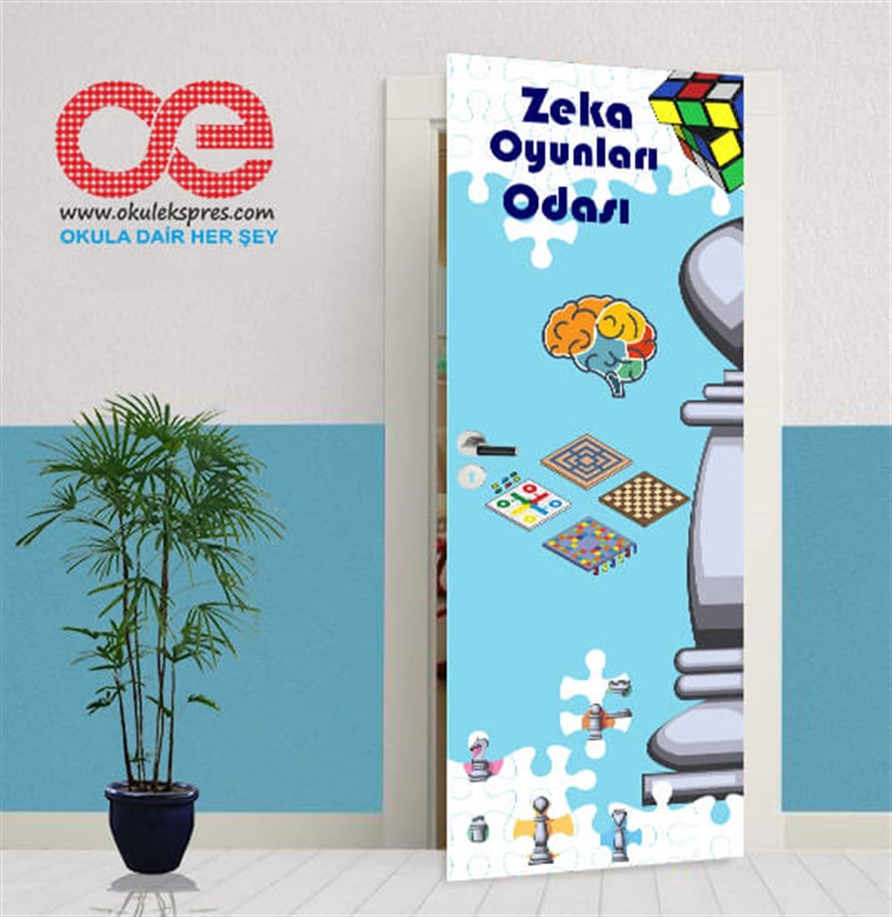 Zeka Oyunları Kapı Giydirme