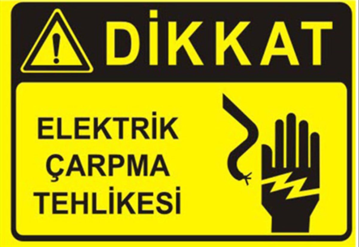 Elektrik Çarpma Tehlikesi-1110