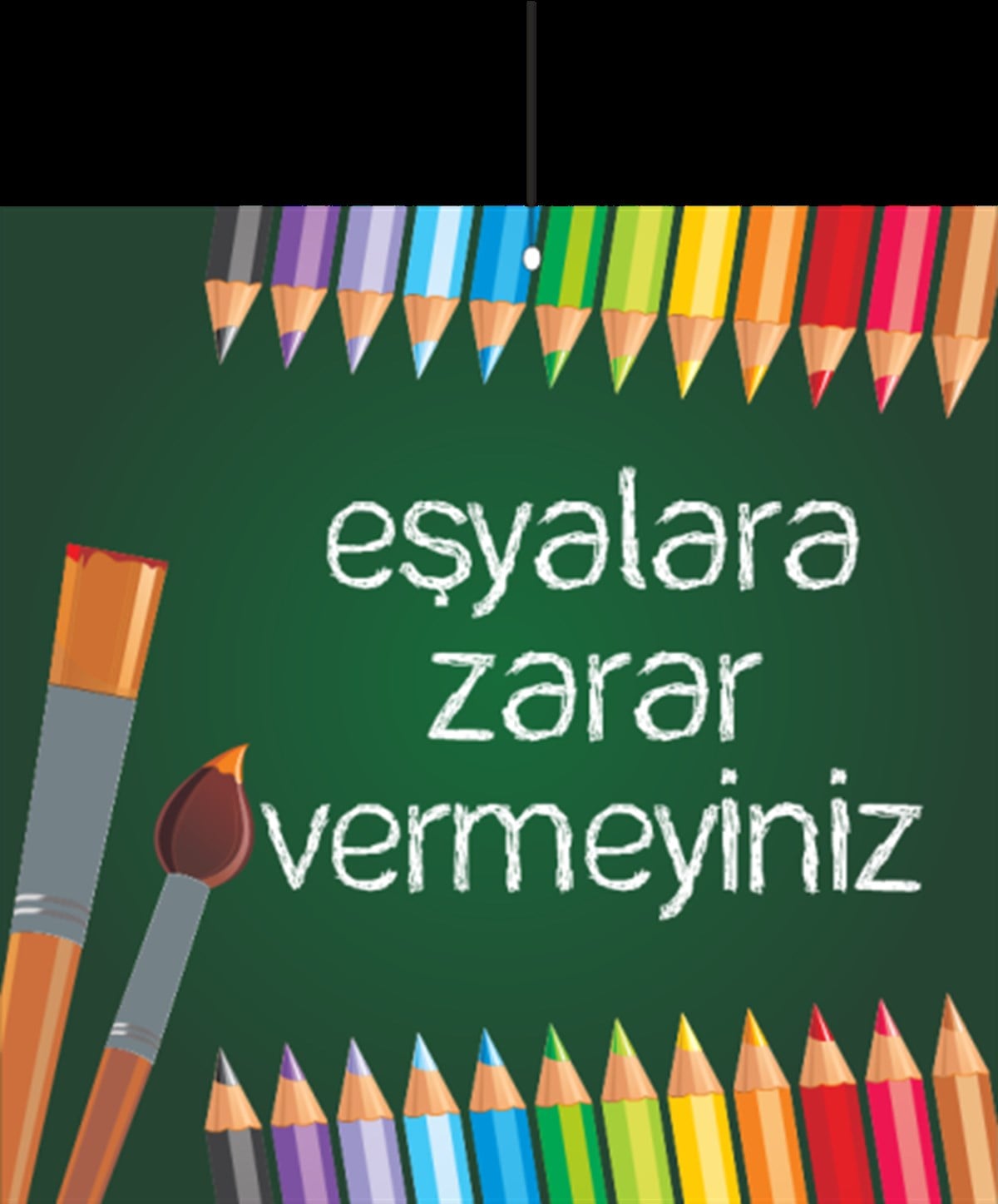 Eşyalara Zarar Vermeyiniz Dönkart