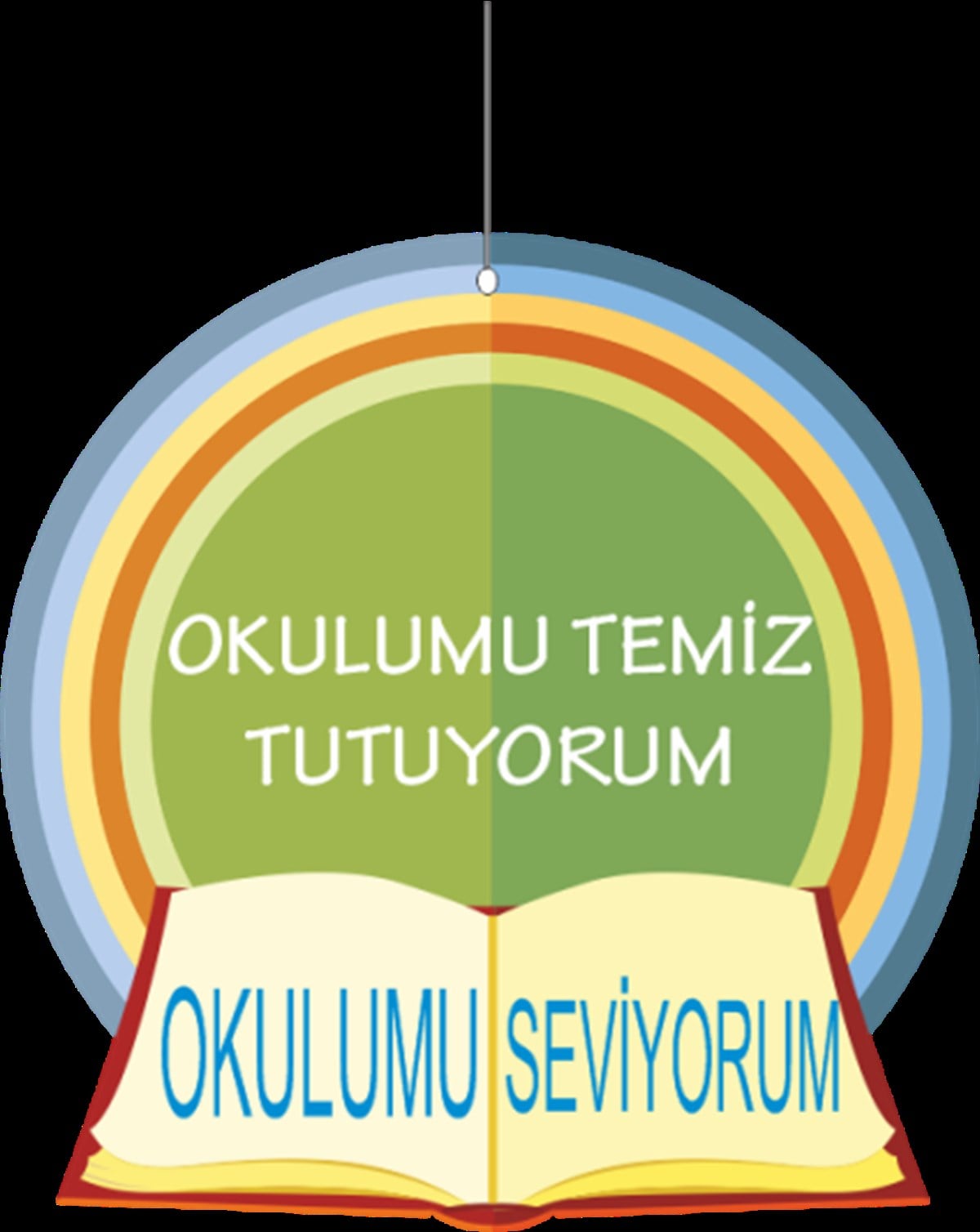 Okulumu Temiz Tutuyorum Dönkart