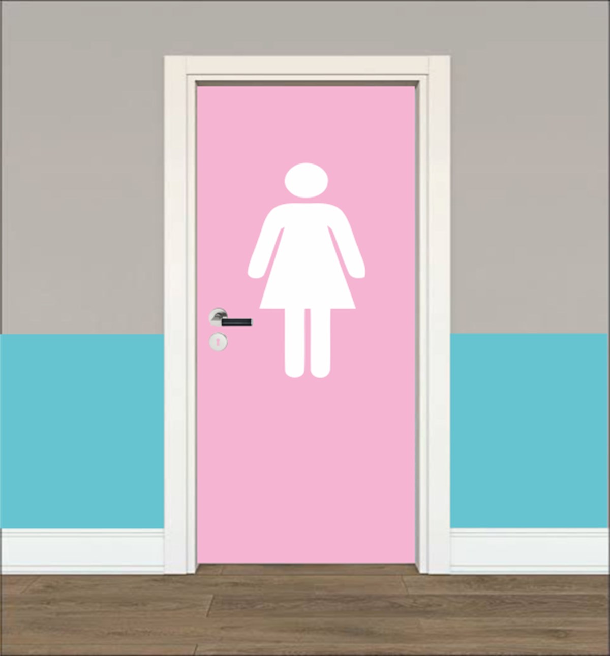 Wc Bayan 1 Kapı Giydirme