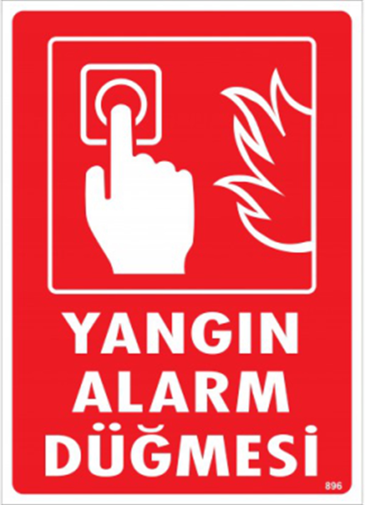 Yangın Alarm Düğmesi Fotolümen-983