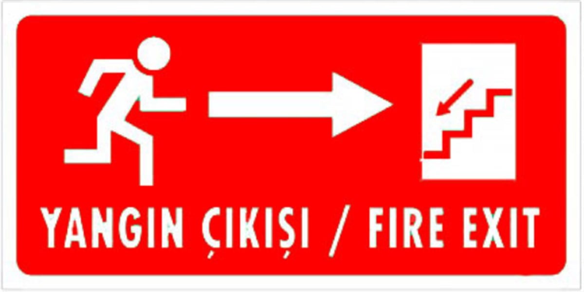 Yangın Çıkışı Fotolümen-929
