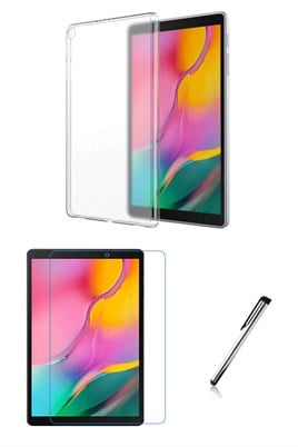 Samsung Galaxy Tab A SM-T510 Silikon Tablet Kılıfı Seti (10.1 inç)
