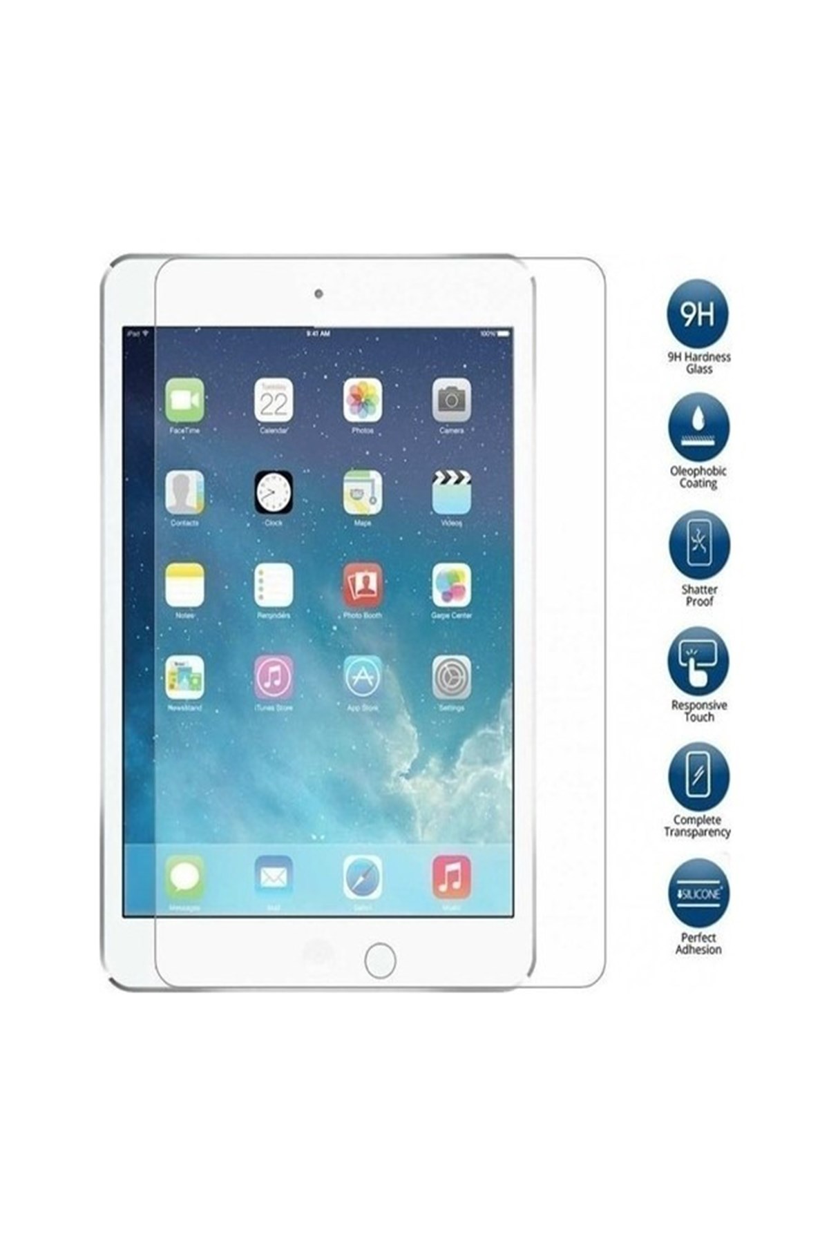 Apple iPad 7. nesil 10.2 inç Ekran Koruyucu Kırılmaz Cam I Esepetim.com
