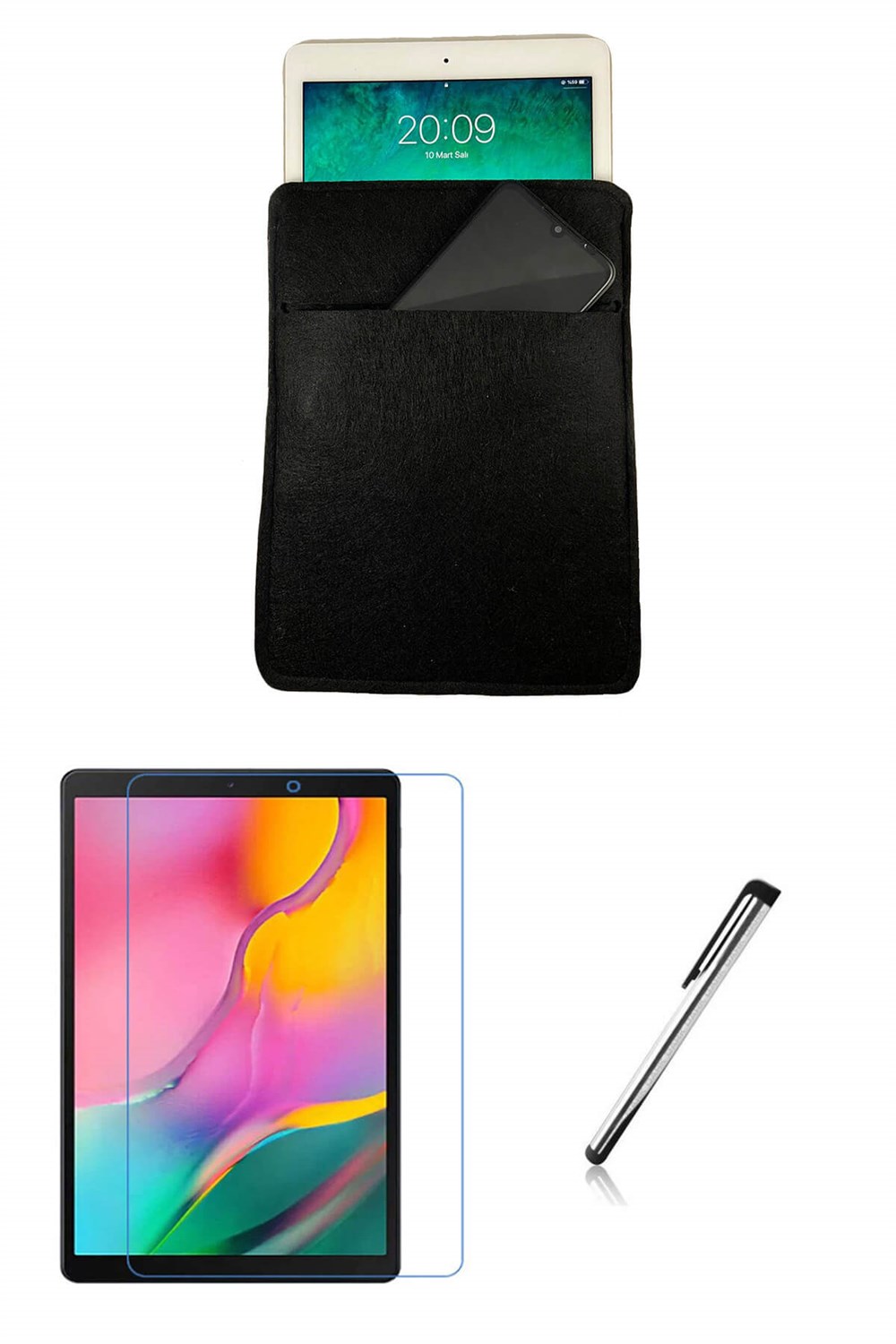 Samsung Galaxy Tab A SM-T290 8 inç Özel Tasarım Tablet Kılıfı Seti I  Esepetim.com