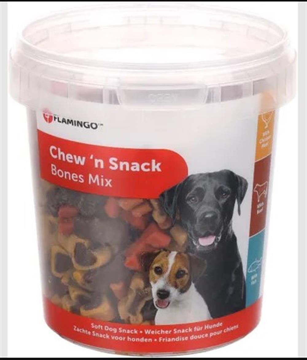 Flamingo Chewn Snack Mix Köpek Ödülü 500 gr
