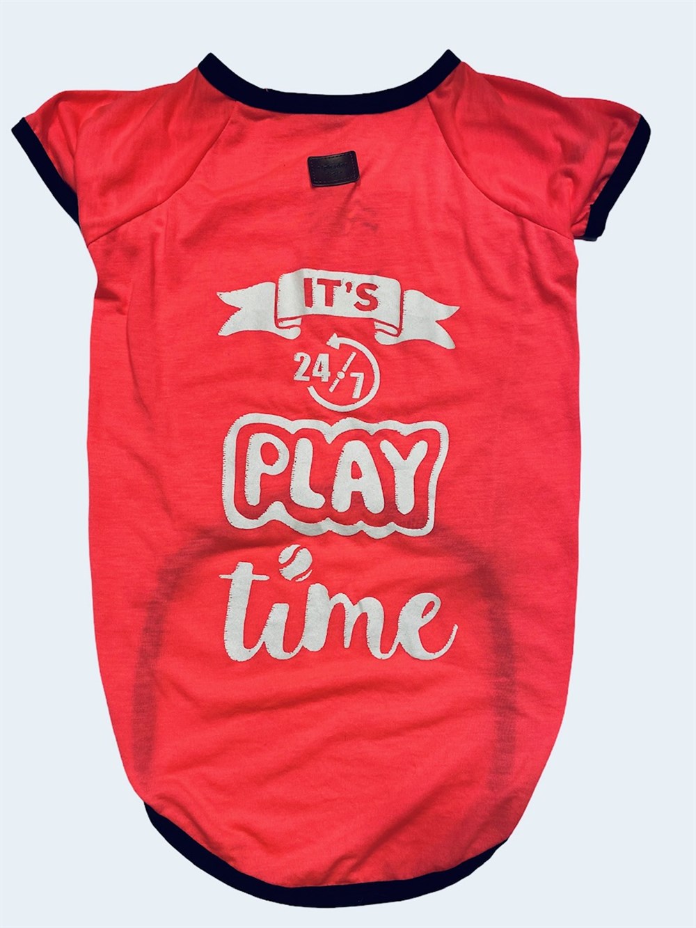 Alphadog 7/24 Play Time Neon Pembe T-shirt