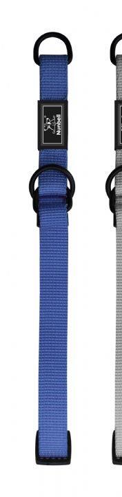 Nunbell Soft Kumaş Büyük Irk Köpek Eğitim Boyun Tasması 2,5 cm MAVİ