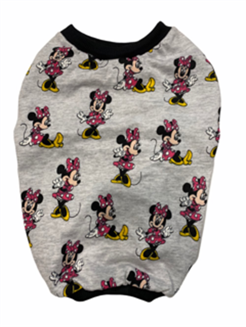 Gri Minnie Penye T-shirt