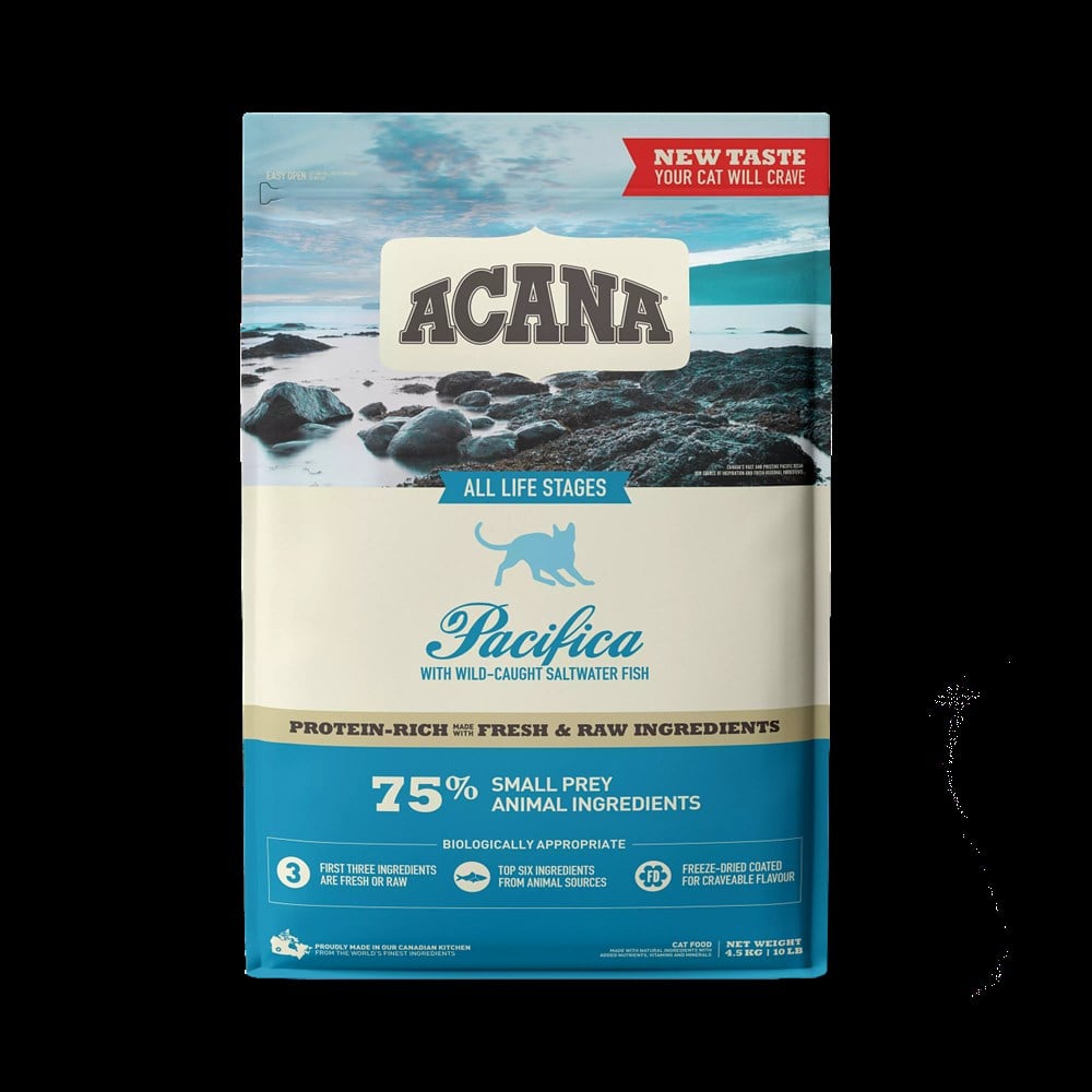 Acana Pacifica Cat 4,5 kg Balıklı Tahılsız Kedi Maması